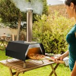 Four � pizza � pellets avec accessoires pizzahven innovagoods