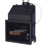 Foyer bouilleur chaudire  bois insert vision 70 bronpi