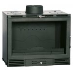 Insert  bois ferlux iron en fonte avec turbo 16 kw