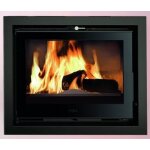 Insert  bois ferlux kalio en fonte avec turbo 16 kw verre cristal