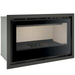 Insert  bois ferlux teide 90 panoramique 11 kw turbo ventil