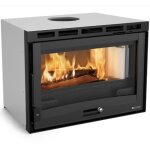 Insert  bois nordica extraflame inserto 70 h49 4. 0 7kw ventilato