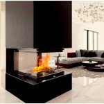 Insert foyer  bois crystal vitre relevable 3d 50x70 a. caminetti