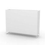 Jardinière design vela wall vondom blanc mat Jardinière design vela wall vondom blanc mat
