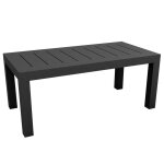 Jut mesa 180 table rectangulaire vondom anthracite Jut mesa 180 table rectangulaire vondom anthracite