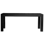 Jut mesa 180 table rectangulaire vondom noir Jut mesa 180 table rectangulaire vondom noir