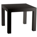 Jut mesa 90 table haute vondom noir Jut mesa 90 table haute vondom noir