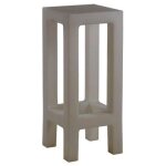 Jut taburete tabouret haut vondom gris Jut taburete tabouret haut vondom gris