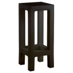 Jut taburete tabouret haut vondom noir Jut taburete tabouret haut vondom noir