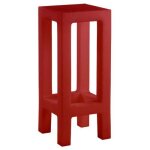 Jut taburete tabouret haut vondom rouge Jut taburete tabouret haut vondom rouge