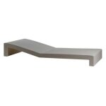 Jut tumbona bain de soleil vondom gris