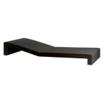 Jut tumbona bain de soleil vondom noir
