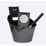 Kit accessoires harvia métal noir pour sauna Kit accessoires harvia métal noir pour sauna