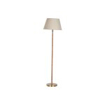 Lampadaire home esprit beige doré naturel 50 w 220 v 42 x 42 x 154 cm Lampadaire home esprit beige doré naturel 50 w 220 v 42 x 42 x 154 cm