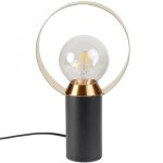 Lampe en métal noir et dorée doop kosyform Lampe en métal noir et dorée doop kosyform
