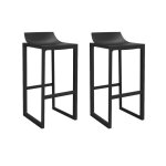 Lot de 2 tabourets hauts wall street vondom noir Lot de 2 tabourets hauts wall street vondom noir