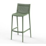 Lot de 4 tabourets de bar ibiza pickle vondom