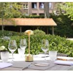 Luminaire de table imagilights led demoiselle tall dôme gold Luminaire de table imagilights led demoiselle tall dôme gold