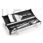 Mallette pour barbecue contenant 3 ustensiles de cuisine Mallette pour barbecue contenant 3 ustensiles de cuisine