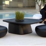 Moma low table jardinière vondom noir Moma low table jardinière vondom noir