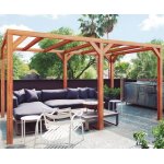 Pergola autoport�e en bois fuengirola 500x300cm 15m2