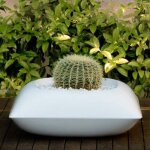 Pillow macetero pot vondom blanc mat Pillow macetero pot vondom blanc mat