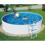Piscine azuro ronde blanche reversible blanc 360x90