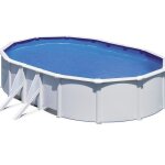 Piscine gre ovale blanc fidji 500×300x120 avec filtre à sable Piscine gre ovale blanc fidji 500×300x120 avec filtre à sable