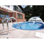 Piscine ovale ibiza azuro 800x416 h120 avec filtre à sable Piscine ovale ibiza azuro 800x416 h120 avec filtre à sable
