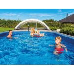 Piscine ronde azuro ibiza 460 h120 avec filtre à sable Piscine ronde azuro ibiza 460 h120 avec filtre à sable