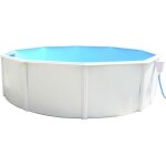 Piscine hors sol toi canarias ronde 350xh120 avec kit complet blanc Piscine hors sol toi canarias ronde 350xh120 avec kit complet blanc