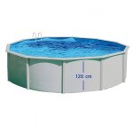 Piscine hors sol toi prestige ronde 460x120 blanc Piscine hors sol toi prestige ronde 460x120 blanc