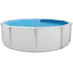 Piscine hors sol toi prestigio ronde 350x132 avec kit complet blanc Piscine hors sol toi prestigio ronde 350x132 avec kit complet blanc