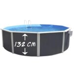 Piscine hors sol toi prestigio ronde 460x132 avec kit complet Piscine hors sol toi prestigio ronde 460x132 avec kit complet