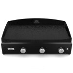 Plancha pure 375 noire  gaz le marquier
