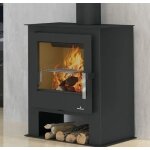Poêle à bois bronpi gijon 3c 11kw avec bûcher Poêle à bois bronpi gijon 3c 11kw avec bûcher