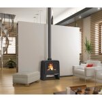 Poêle à bois en fonte paul supra 10kw Poêle à bois en fonte paul supra 10kw