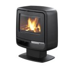 Poêle à bois en fonte paul sur pied supra 10kw Poêle à bois en fonte paul sur pied supra 10kw