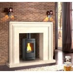 Pole  bois la nordica extraflame brigitta 4. 7kw noir