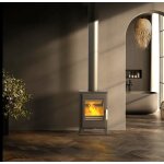 Poêle à bois oscar sur pieds supra 4. 8kw Poêle à bois oscar sur pieds supra 4. 8kw