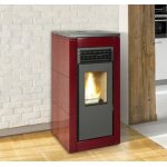Poêle à granulés ferlux nerea 10 kw rouge impérial Poêle à granulés ferlux nerea 10 kw rouge impérial