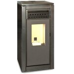 Poêle à granulés ferlux nerea 15 kw noir Poêle à granulés ferlux nerea 15 kw noir