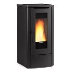 Poêle à granulés la nordica extraflame dahiana vfs 10 kw ventilé noir Poêle à granulés la nordica extraflame dahiana vfs 10 kw ventilé noir