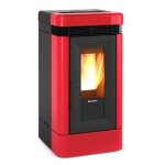 Poêle à granulés la nordica extraflame lucia 12 kw ventilé bordeaux Poêle à granulés la nordica extraflame lucia 12 kw ventilé bordeaux
