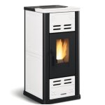 Poêle à granulés ventilé extraflame serafina lux evo 8kw blanc Poêle à granulés ventilé extraflame serafina lux evo 8kw blanc