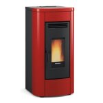Poêle à granulés ventilé la nordica extraflame klaudia 8kw bordeaux Poêle à granulés ventilé la nordica extraflame klaudia 8kw bordeaux