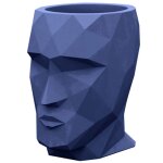Pot adan vondom modèle moyen bleu Pot adan vondom modèle moyen bleu