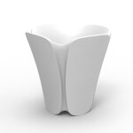 Pot jardinière design pezzettina vondom blanc 50x50xh85 Pot jardinière design pezzettina vondom blanc 50x50xh85