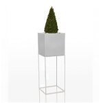 Pot jardinière vela cubo h100 vondom bronze Pot jardinière vela cubo h100 vondom bronze