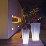 Pot lumineux bye bye vondom led blanc hauteur 70 Pot lumineux bye bye vondom led blanc hauteur 70